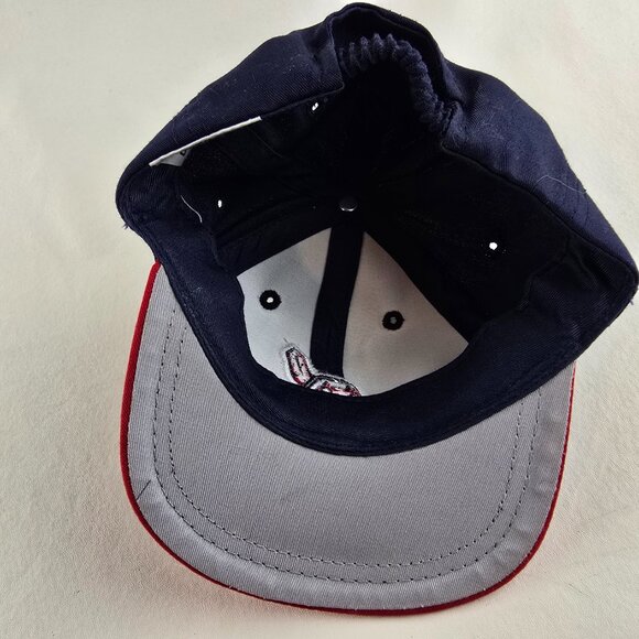 Cleveland Indians Chief Wahoo Infant Baseball Hat Navy Red Outdoor Cap Company - Picture 6 of 8